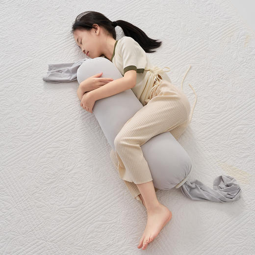 日式无印孕妇抱枕良品侧睡抱枕腰托夹腿侧卧托腹儿童成人抱睡枕 商品图9