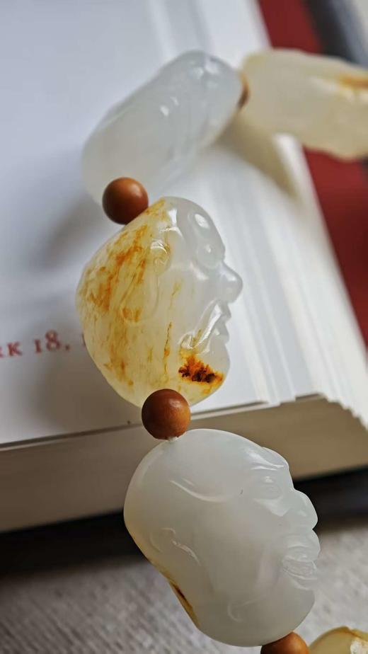 罗汉·双面雕手串【嘉石群播101】 商品图5