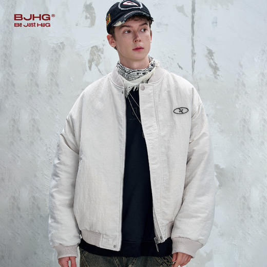 BJHG不计后果两面穿迷彩棉服男款冬季灯芯绒飞行外套加厚防寒棉衣 商品图3