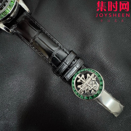 新品上市 匠心打造 百达翡丽PP-3K超级复杂功能时计6104G系列 改装定制宝石款 男士腕表 日内瓦苍穹系列，你可曾想象把星空佩戴在手腕上吗？ 商品图5