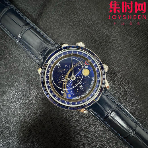 新品上市 匠心打造 百达翡丽PP-3K超级复杂功能时计6104G系列 改装定制宝石款 男士腕表 日内瓦苍穹系列，你可曾想象把星空佩戴在手腕上吗？ 商品图2