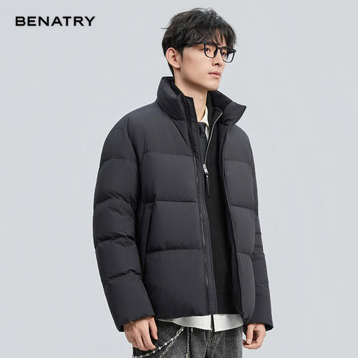贝纳川冬季新品极简结构立领面包服ECF405263 商品图9