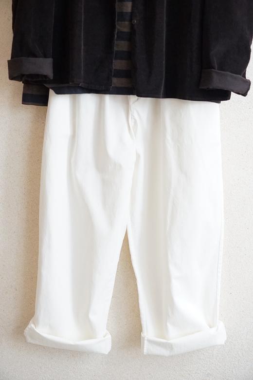 Nitto白色直筒裤 商品图0