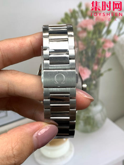 欧米茄VS海马150米系列 蓝色盘 3点位日历 Aqua Terra 150米腕表 8500一体机 男士腕表 表径41.5mm 商品图7