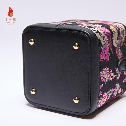 新中式包宋锦面料女士拎包腋下背包凤凰于飞BWS25A0102 商品图4