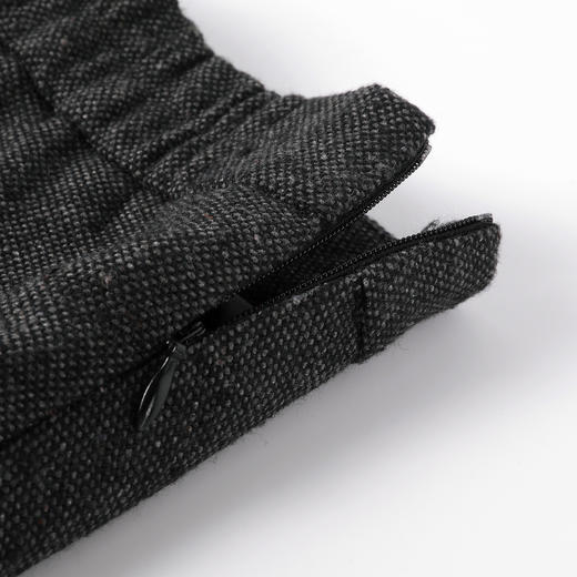 奢姿大码女装2025冬装胖妹妹气质通勤女马甲色内搭中长半身裙9954994354AB 商品图4