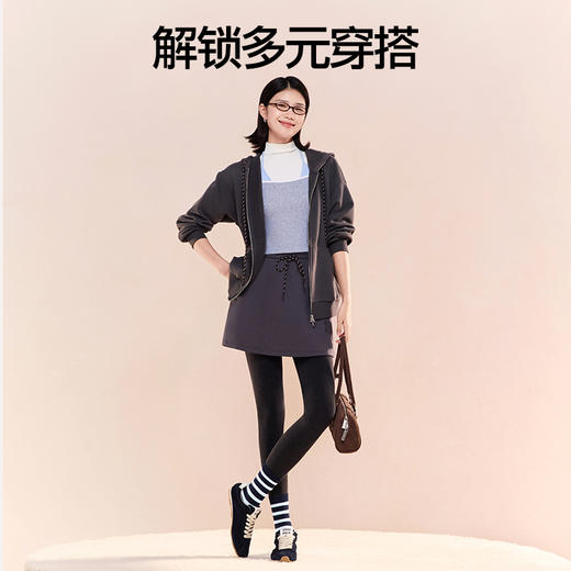 SIINSIIN时尚撞色条纹袜 商品图4