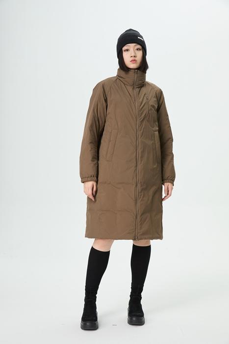 行走的被子 水淼2025冬新款时尚气质长款羽绒服1834 商品图1