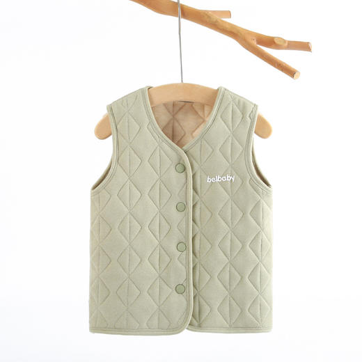 【新升级一代！600克加厚款！蚕丝&羊毛！】儿童羊毛马甲 男童德绒保暖加厚宝宝坎肩 女童加厚夹棉背 心护肚马夹 商品图8