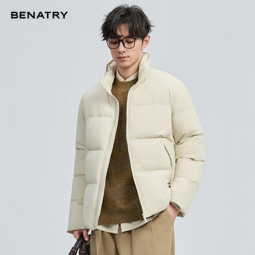 贝纳川冬季新品极简结构立领面包服ECF405263 商品图5