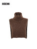 HIDEMI 进口澳洲美利奴圈圈羊毛高领翻领加厚款坎肩 商品缩略图8