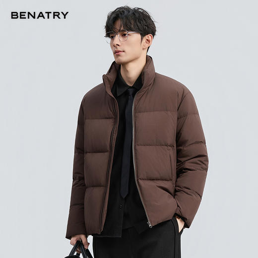 贝纳川冬季新品极简结构立领面包服ECF405263 商品图1