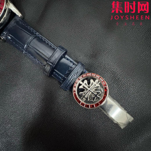 新品上市 匠心打造 百达翡丽PP-3K超级复杂功能时计6104G系列 改装定制宝石款 男士腕表 日内瓦苍穹系列，你可曾想象把星空佩戴在手腕上吗？ 商品图5