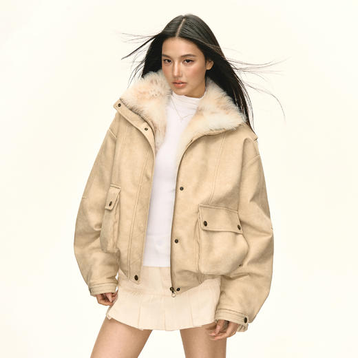 Ariseism 美式复古短外套女秋季新款上衣 商品图2