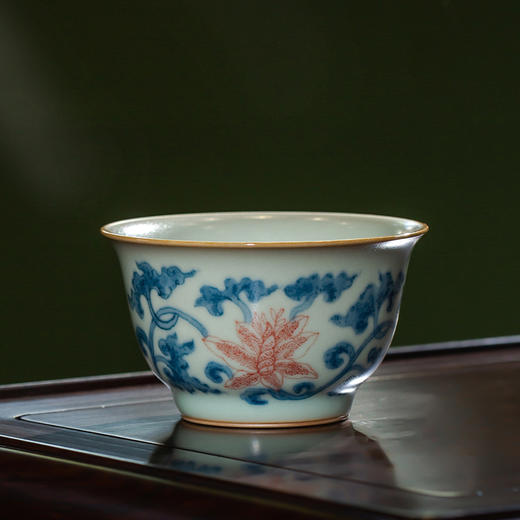 问鼎留青/天青/精工款/青云杯（金香曳雪） 商品图0