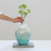 原创新中式绿色肌理玻璃花瓶客厅玄关客厅插花轻奢餐桌设计感摆件 商品缩略图0