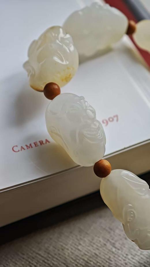 罗汉·双面雕手串【嘉石群播101】 商品图3