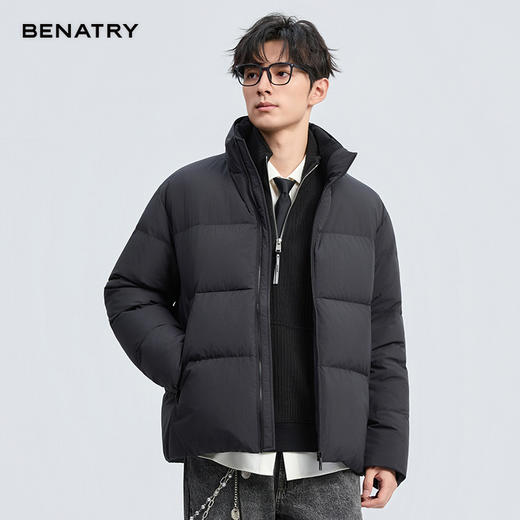 贝纳川冬季新品极简结构立领面包服ECF405263 商品图7