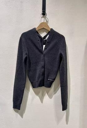 女款前后V领针织开衫002