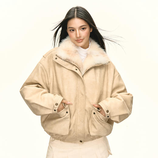 Ariseism 美式复古短外套女秋季新款上衣 商品图0