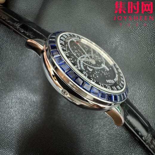 新品上市 匠心打造 百达翡丽PP-3K超级复杂功能时计6104G系列 改装定制宝石款 男士腕表 日内瓦苍穹系列，你可曾想象把星空佩戴在手腕上吗？ 商品图4