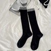 现货【YW】无忧购25元5双，39元10双秋冬搭配系列长筒袜拼色小腿袜2020（截单后3-5天发货) 商品缩略图4