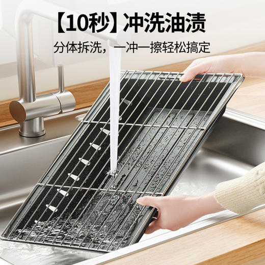 原始人烧烤炉家用折叠便携式烤肉架户外木炭碳烤炉架子网工具 商品图3
