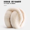 【麂皮绒大毛毛耳罩】麂皮绒毛绒耳罩 女冬季韩版加绒保暖耳套 骑行防寒耳暖防冻耳捂子 商品缩略图2