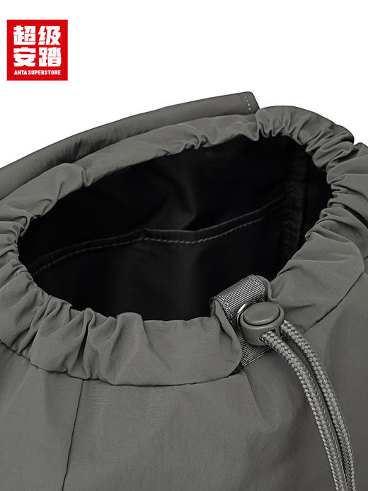 安踏运动双肩包男女通勤休闲电脑包大容量校园学生书包192538157U 烟青灰-3 商品图3