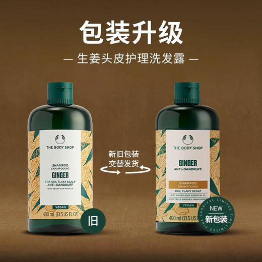 英国  The Body Shop美体小铺 生姜控油蓬松洗发水 400ml 商品图4