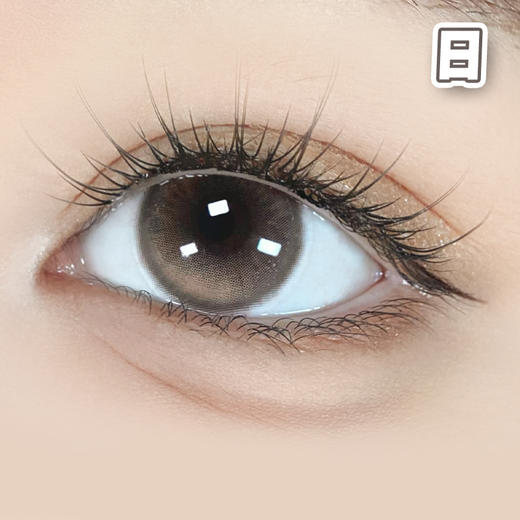 #晚安奶油 棕色 14.2mm【10片装】国产精品 / 日抛 商品图3