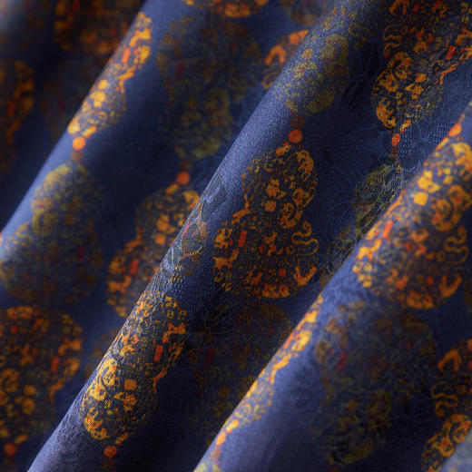 「高货wl」全新升级【铂金会员330/天猫439/差价109】(51755)洛诗琳新中式双面穿丝绒提花马甲2025秋季国风立领上衣女 商品图3