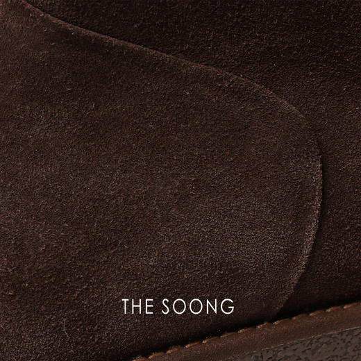 THESOONG|冬季新款牛反绒细腻质感内里羊毛保暖中筒靴HWXZ7994 商品图4