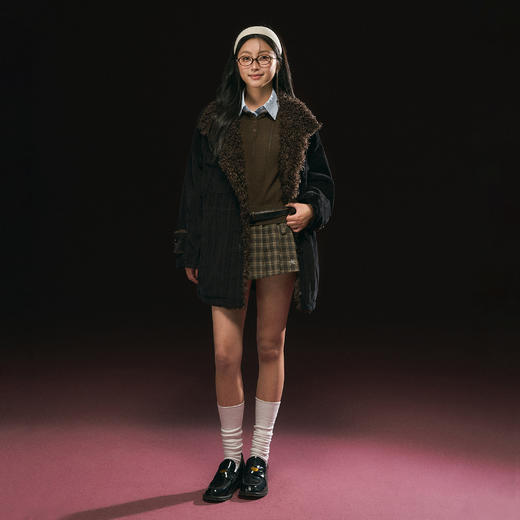 Ariseism 美式复古毛呢外套女秋季新款上衣 商品图0