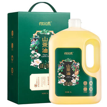 得尔乐【保真山茶油】山茶油5L 有机油茶籽油 低温压榨食用油 /粮油调味 /食用油 /山茶油 商品图8