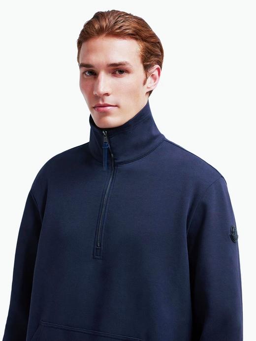 M0n@cler 宽松棉质半拉链立领卫衣 WT906 商品图0