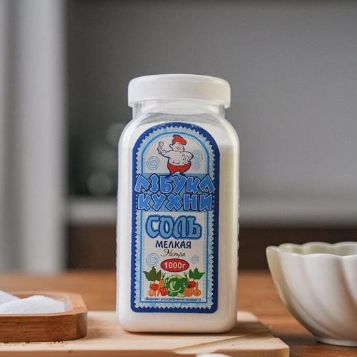 29.9抢3罐共6斤，俄罗斯原装进口ABC牌低钠无碘盐 颗粒均匀 洁白纯净 低钠无碘炒菜自然提鲜基地直邮 商品图0