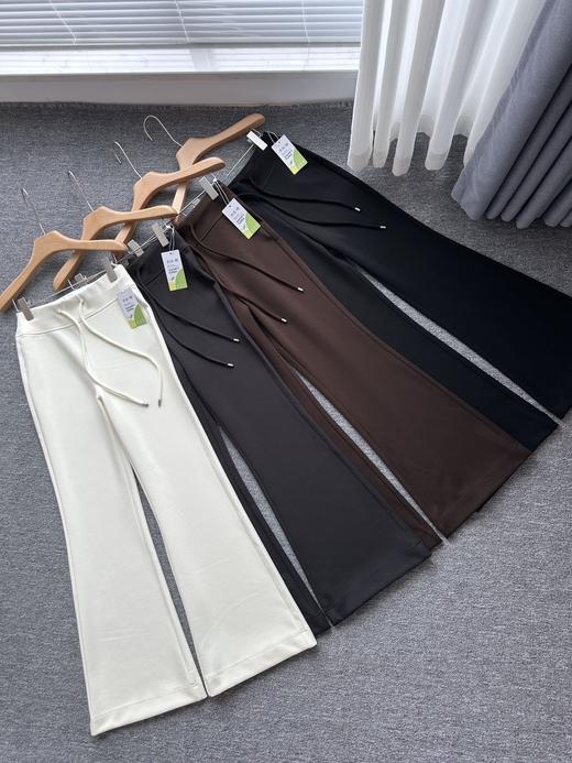 巨好穿高腰微喇神仙裤！塑形能手！小翘臀警告！✅弹力面料+高腰段稳固收腹，勾勒腰臀曲线 ✅适配所有腿型，一秒穿出大长腿！提臀+高腰收腹+显瘦+显腿直，多位一体！ 商品图0