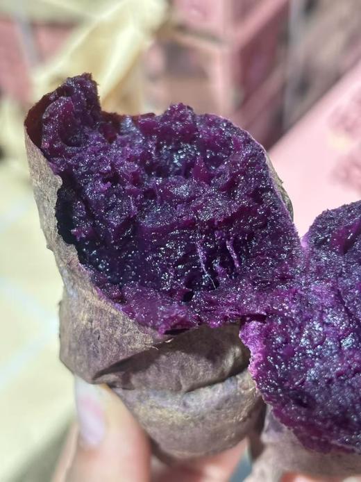 冰淇淋紫薯，哇塞，吃了你肯定星星眼，就像甜品刚出炉！精心种植，全程不使用农药，安全有营养。 商品图0