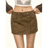 Ariseism 美式复古短裙女秋季新款裙子 商品缩略图0