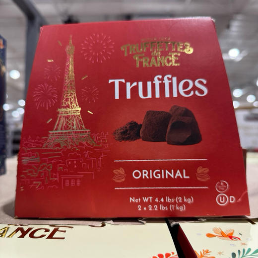 美国✈️特价❤️美国🇺🇸直邮特价299元🉐包税包邮到手了🔥现在是备货巧克力的好时候😍因为随时会断货哈，早点预定下手不怕缺货，法国乔慕黑松露Truffettes巧克力2KG 两盒装 商品图1