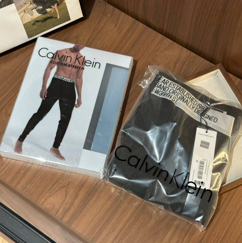 外贸原单货CK男士德绒保暖裤秋裤101103