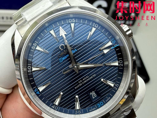 欧米茄VS海马150米系列 柚木蓝 6点位日历 Aqua Terra 150米腕表 8900一体机 男士腕表 表径41mm 商品图3