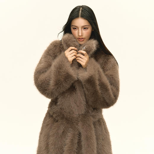 Ariseism 美式复古大衣女秋季新款上衣 商品图1