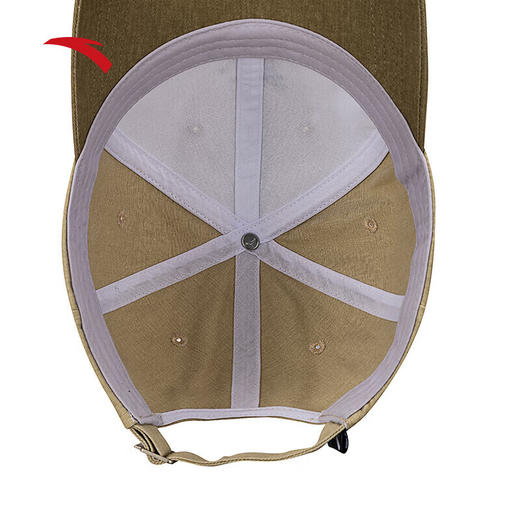 安踏（ANTA）运动男女同款棒球帽夏季百搭休闲潮流遮阳鸭舌防晒帽192538252 梦幻棕-4 商品图3