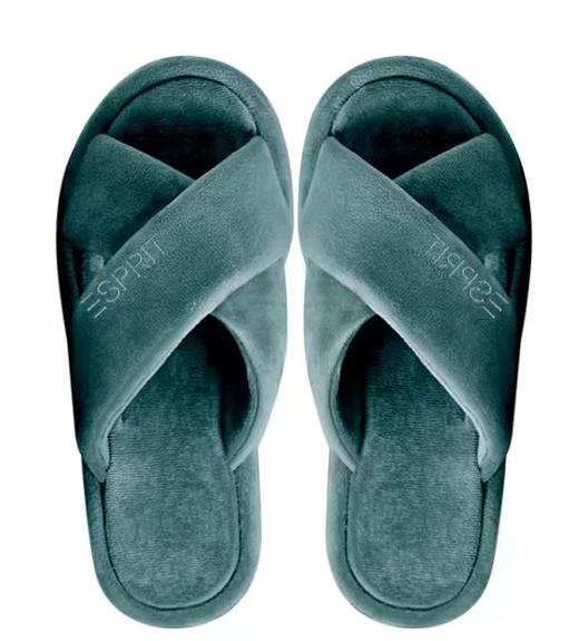 10楼恐龙 ESPRIT 地暖交叉男女拖鞋 吊牌价199元 活动价49.9元 商品图1