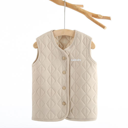 【新升级一代！600克加厚款！蚕丝&羊毛！】儿童羊毛马甲 男童德绒保暖加厚宝宝坎肩 女童加厚夹棉背 心护肚马夹 商品图9