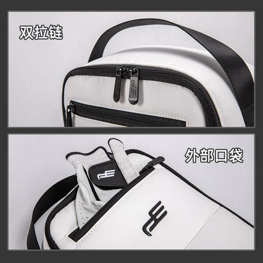 全新正品 PLAYEAGLE简约风高尔夫鞋包，轻松单独存放和鞋袋您的高尔夫球鞋，配有额外的口袋和耐用的手套，鞋带方便。
三个色，官网200➕ 商品图7