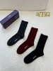 一盒三双装不同色!!男女同款！秋冬保暖！max新款羊毛袜中筒袜， 商品缩略图1