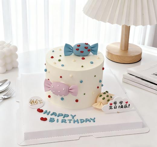 4英寸专场~韩系ins七夕情侣可爱卡通小蛋糕系列-低糖处理无添加 商品图13